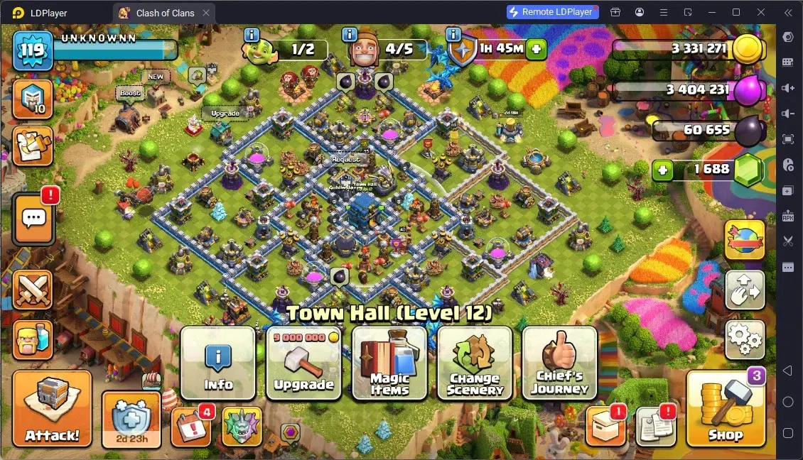 Clash of Clans Accounts Global |TH 12-BH 4|LVL 119|HH 6|BK 63,AQ 65,MP 38, image 5