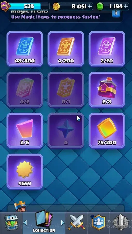 Clash Royale Accounts KTL 10|Trophy 3661|Card 66|Limited Skin|1 Hero 2 E image 10