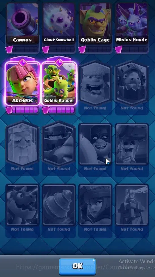 Clash Royale Accounts KTL 10|Trophy 3661|Card 66|Limited Skin|1 Hero 2 E image 11