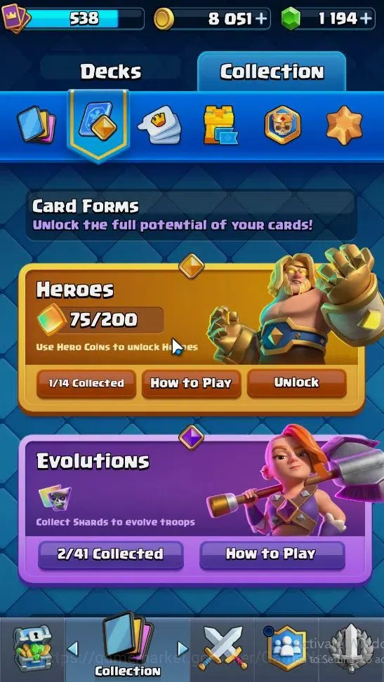 Clash Royale Accounts KTL 10|Trophy 3661|Card 66|Limited Skin|1 Hero 2 E image 9