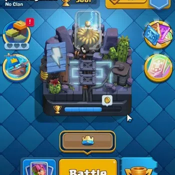 Clash Royale High-End KTL 10|Trophy 3661|Card 66|Limited Skin|1 Hero 2 E image 1