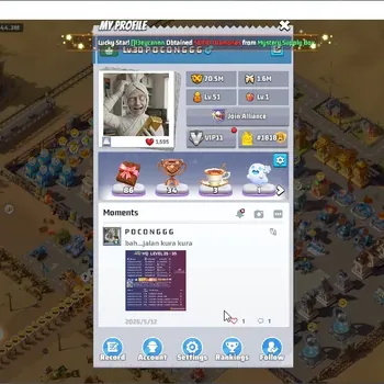Last War: Survival Accounts Sv 1818|Power 70.5M|HQ 30|VIP 11|2,500 Gold Bricks|Drone Lv 123|SQ 1: 22.14M,SQ 2: 17.49M,SQ 3
