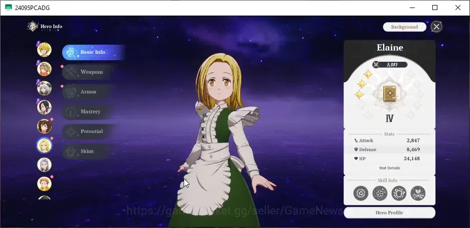 The Seven Deadly Sins: Origin Accounts SEA|Lvl 45|12 SSR|MerlinP8,MeliodasP7,EscanorP4,Da image 12
