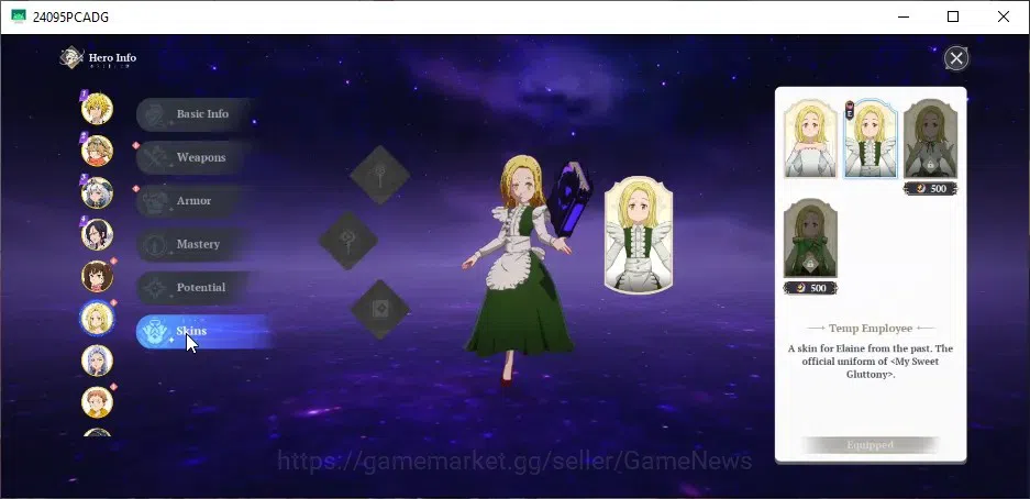 The Seven Deadly Sins: Origin Accounts SEA|Lvl 45|12 SSR|MerlinP8,MeliodasP7,EscanorP4,Da image 13