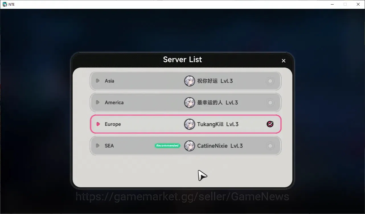 Neverness to Everness Accounts GLOBAL EU|HL 3|1490 Annulith|3 SSR 1 Limited [Lacr image 1