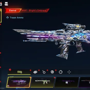 Blood Strike Accounts Starter Asia|Eternal M4A1 Blight Embrace Lv3|Limit Spear Blossom Lv3|5 Legendary M4A1 Venom,Kala