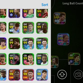 eFootball Accounts Legends & Iconic Players 3222+ Team I Del piero 104 I Mbappe 105 I Rijkaard 105 I Modric 105 I Reus 104 I