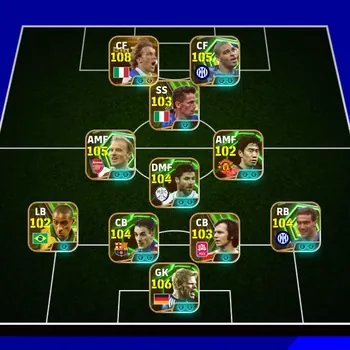eFootball Accounts Meta Player EFB MOBILE [TS 3231] NEW BIG TIME DELPIERO,EPIC BERGKAMP,ADRIANO,BERGOMI