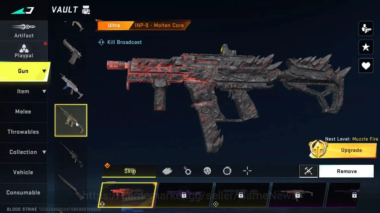 Blood Strike Accounts ASIA|ULTRA Melee TALON Knife-Scythe+[Origin12,INP9 image 10