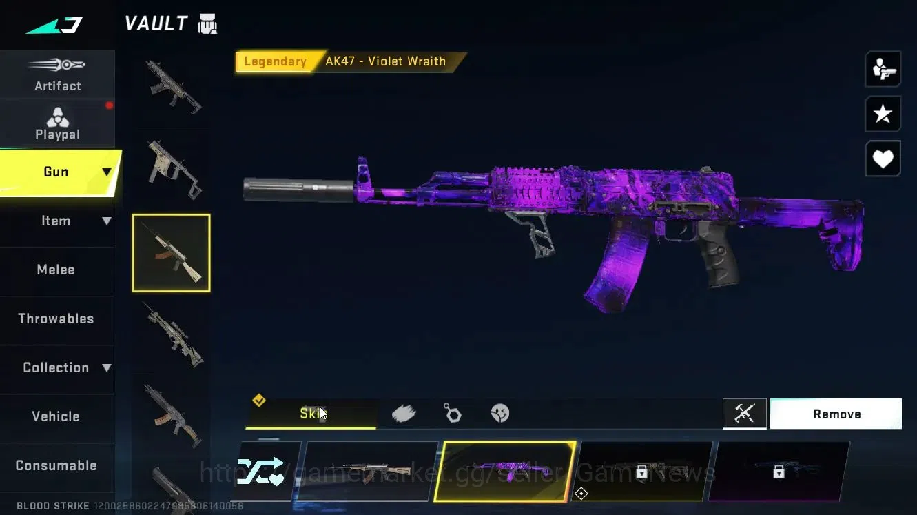 Blood Strike Accounts ASIA|ULTRA Melee TALON Knife-Scythe+[Origin12,INP9 image 12