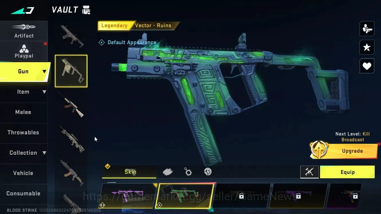 Blood Strike Accounts ASIA|ULTRA Melee TALON Knife-Scythe+[Origin12,INP9 image 13