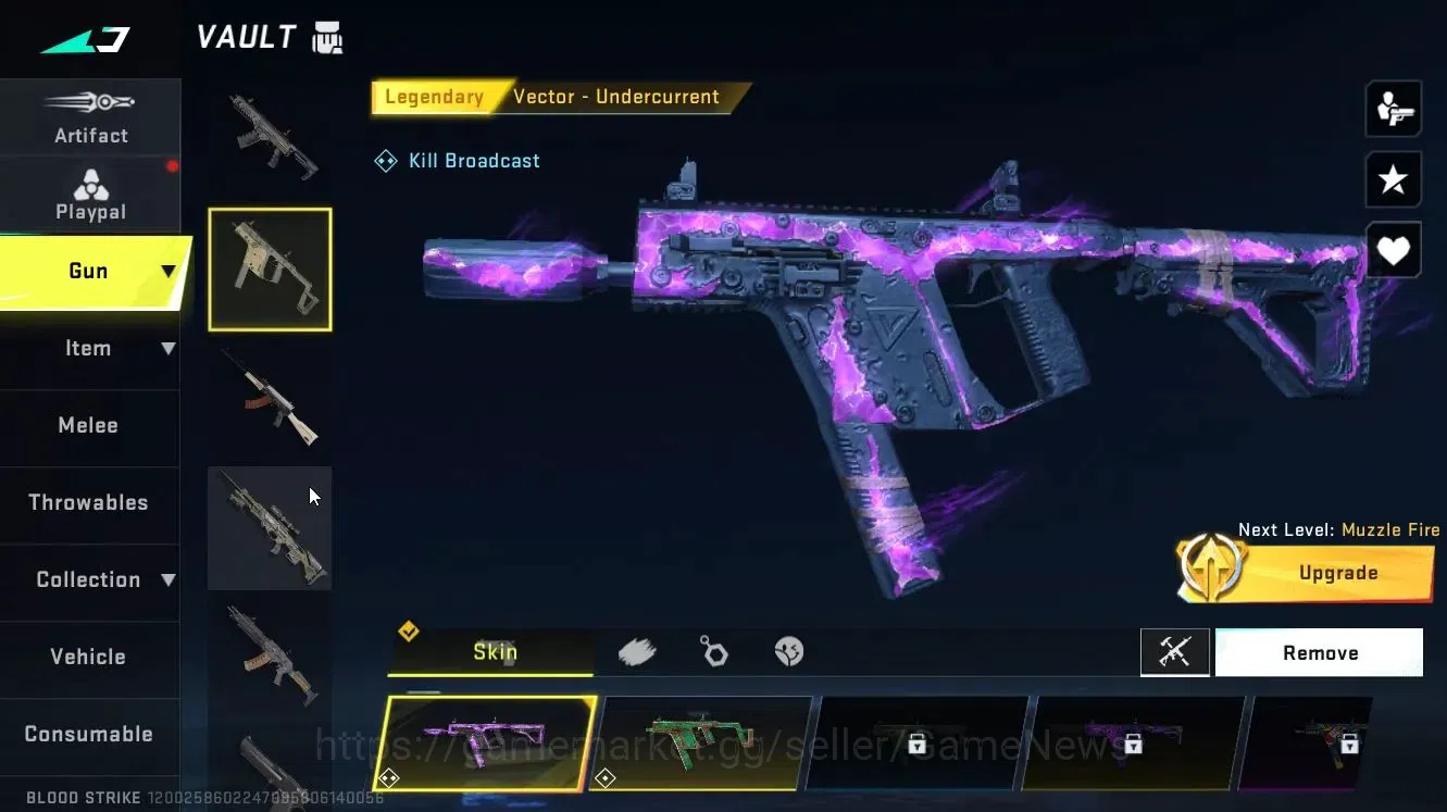 Blood Strike Accounts ASIA|ULTRA Melee TALON Knife-Scythe+[Origin12,INP9 image 14