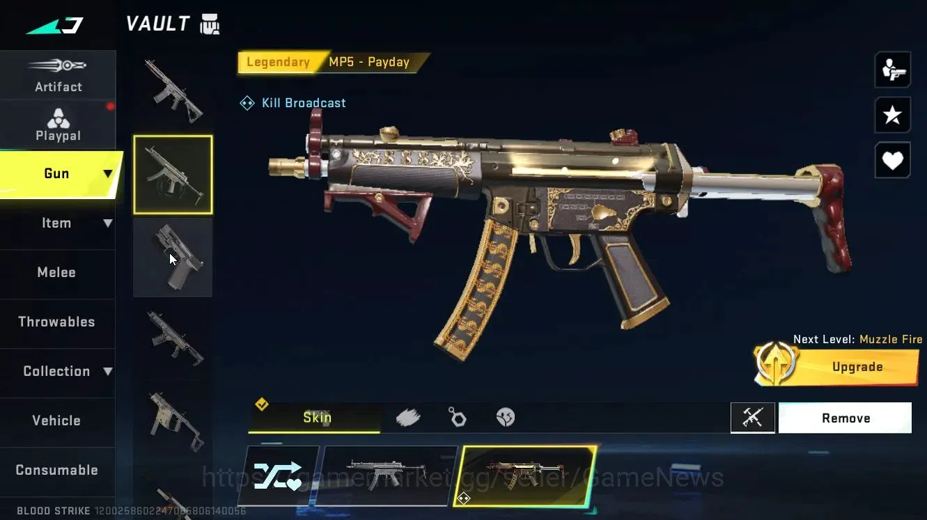 Blood Strike Accounts ASIA|ULTRA Melee TALON Knife-Scythe+[Origin12,INP9 image 15