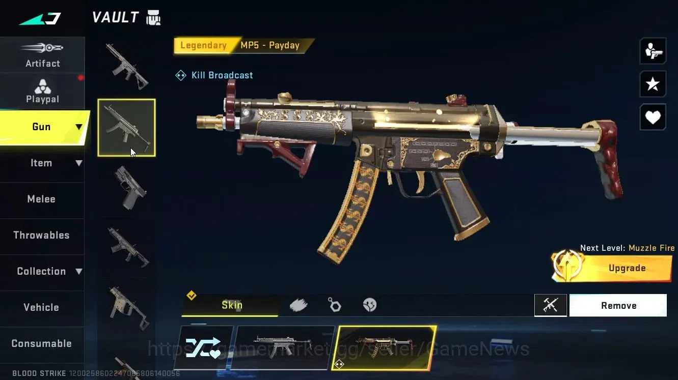 Blood Strike Accounts ASIA|ULTRA Melee TALON Knife-Scythe+[Origin12,INP9 image 17