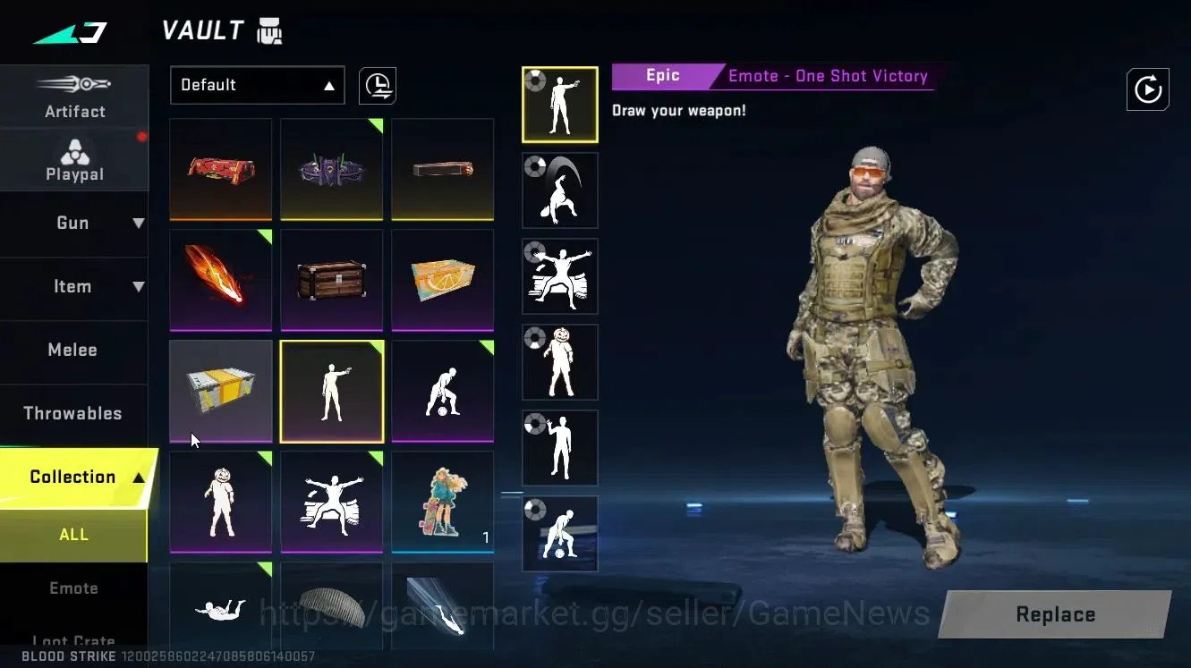 Blood Strike Accounts ASIA|ULTRA Melee TALON Knife-Scythe+[Origin12,INP9 image 19