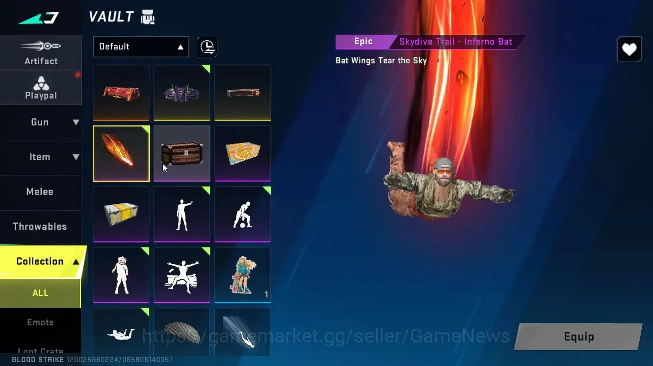 Blood Strike Accounts ASIA|ULTRA Melee TALON Knife-Scythe+[Origin12,INP9 image 20
