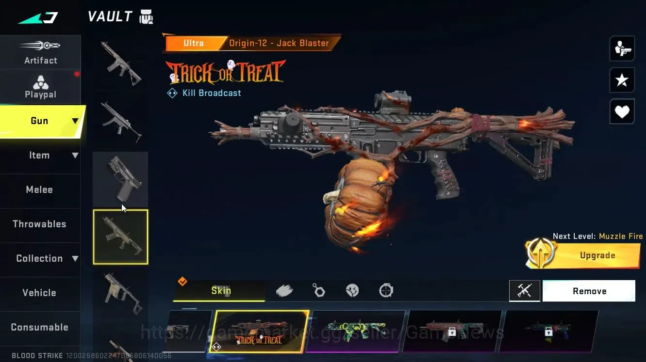 Blood Strike Accounts ASIA|ULTRA Melee TALON Knife-Scythe+[Origin12,INP9 image 7