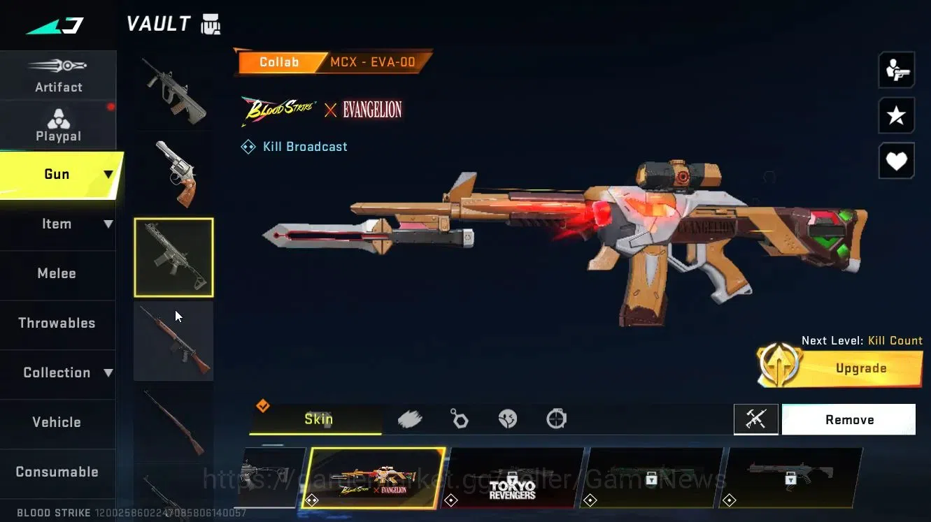 Blood Strike Accounts ASIA|ULTRA Melee TALON Knife-Scythe+[Origin12,INP9 image 8