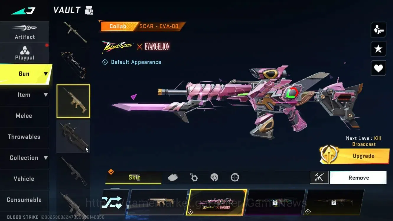 Blood Strike Accounts ASIA|ULTRA Melee TALON Knife-Scythe+[Origin12,INP9 image 9