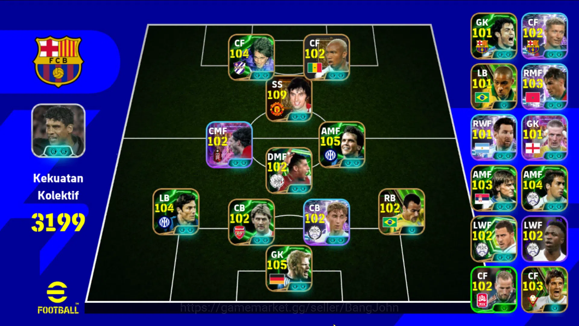 eFootball Accounts Android|Pw 3199 | George Best bigtime, matthaus ep image 1