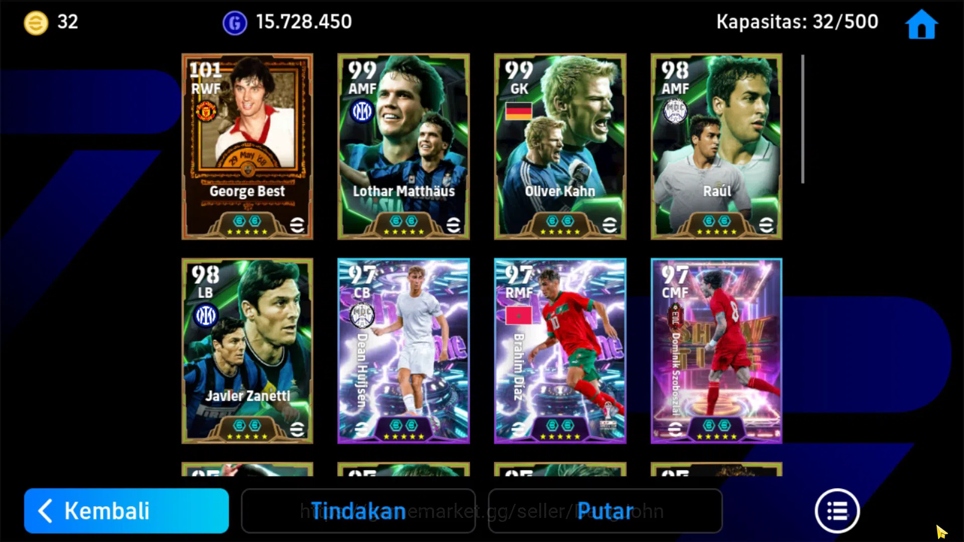 eFootball Accounts Android|Pw 3199 | George Best bigtime, matthaus ep image 5