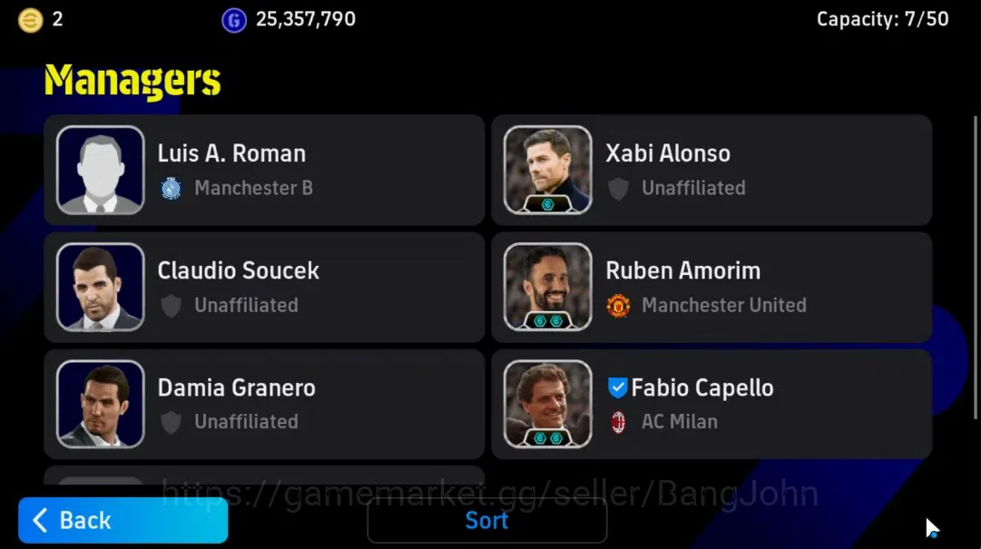 eFootball Accounts Android|PW 3203|Lionel Messi BigT,Paul Scholes Epi image 6