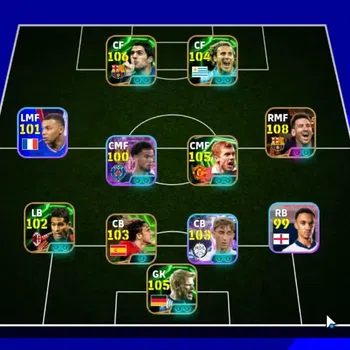 eFootball Legends & Iconic Players Android|PW 3203|Lionel Messi BigT,Paul Scholes Epi image 1