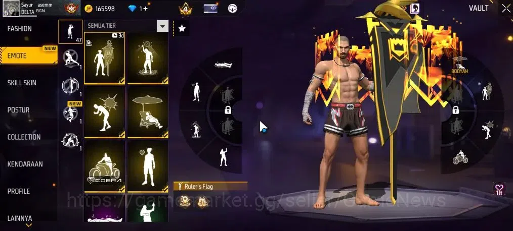 Free Fire Accounts Indonesia|M1887 Hand Of Hope|SCAR Megalodon Alpha  image 11