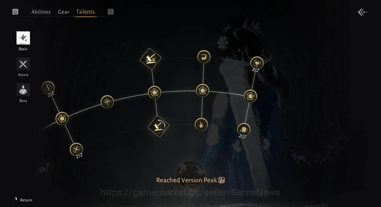 Where Winds Meet Accounts Global|Lv 95| 3.113 GS|Masked Grace Set,Peaceful l image 10
