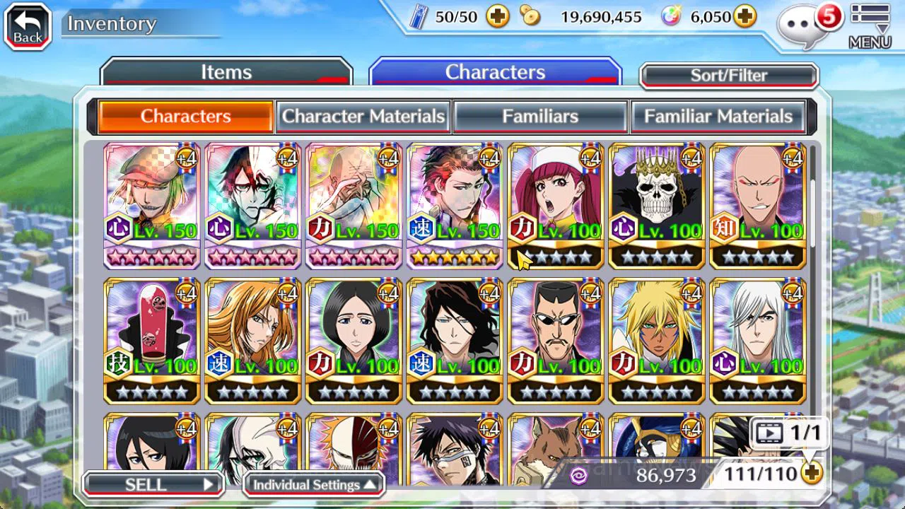 Bleach: Brave Souls Accounts Starter [GLOBAL]6K Orbs+Fresh All Story|TYBW26 Lilto,Swimsuit25 Yoruichi,TYBW25 Nana,TYBW24 10