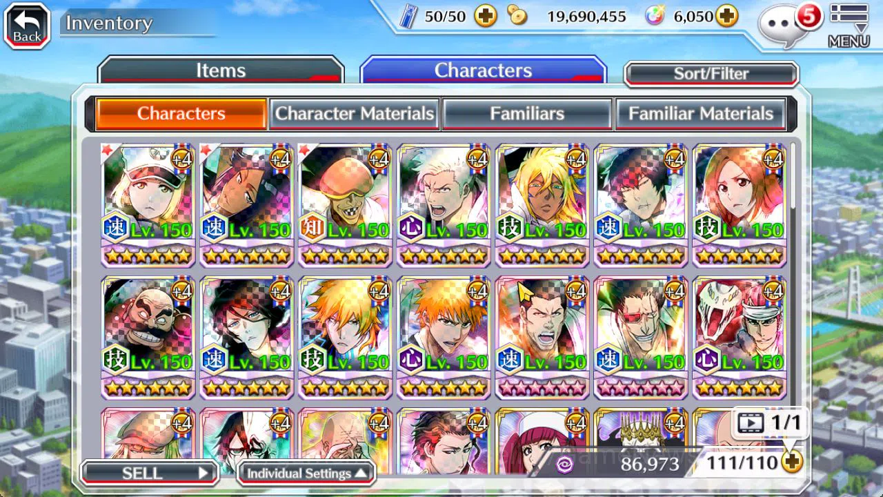 Bleach: Brave Souls Accounts Starter [GLOBAL]6K Orbs+Fresh All Story|TYBW26 Lilto,Swimsuit25 Yoruichi,TYBW25 Nana,TYBW24 9