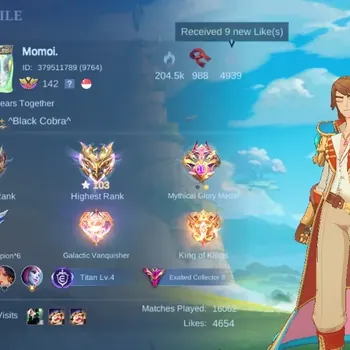 Mobile Legends: Bang Bang Accounts Collector Global|458S|Exalted|LEGEND Freya, PRIME Claude Yuzhong,SS Badang,TA