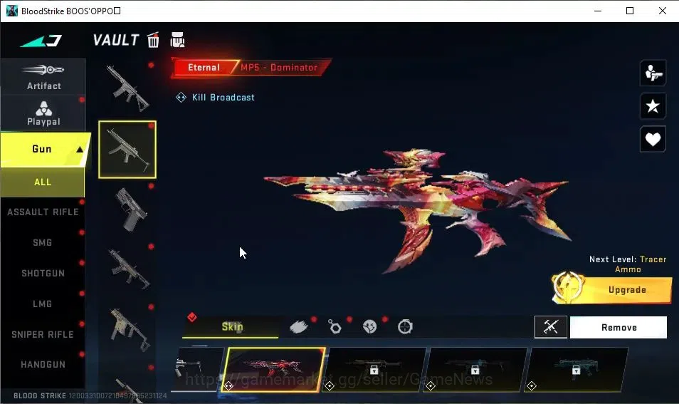 Blood Strike Accounts ASIA|2 ETERNAL[MP5-Dominator Lv2,AUG-Empyrean]|Mel image 11