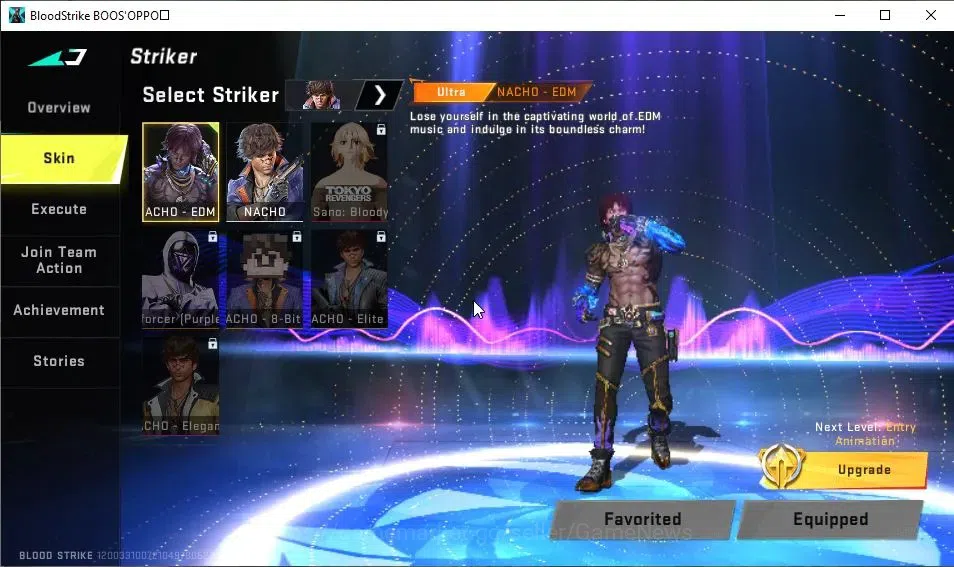 Blood Strike Accounts ASIA|2 ETERNAL[MP5-Dominator Lv2,AUG-Empyrean]|Mel image 3