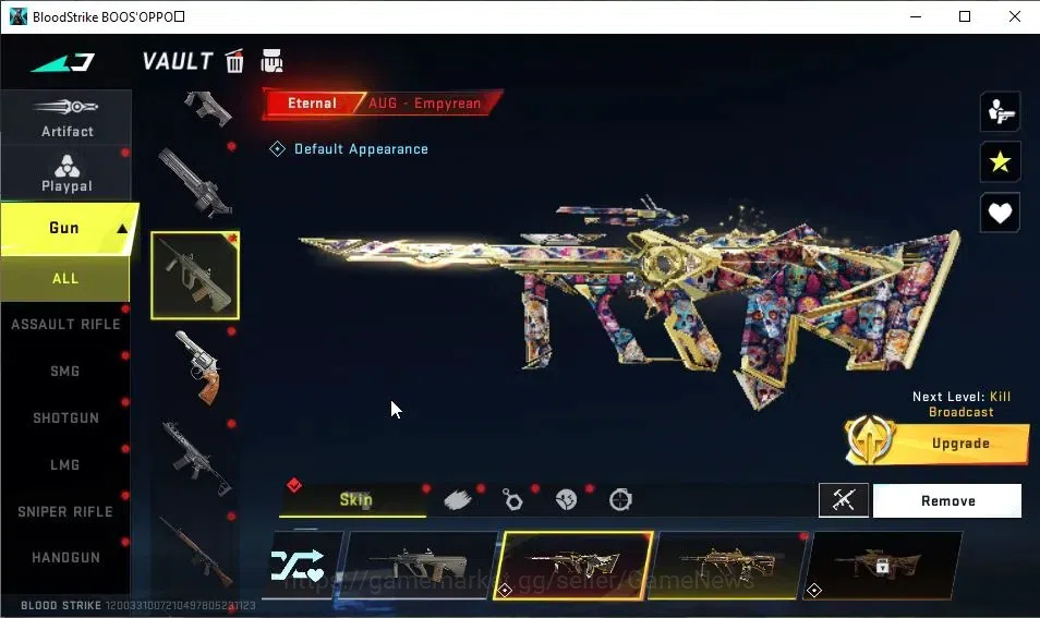 Blood Strike Accounts ASIA|2 ETERNAL[MP5-Dominator Lv2,AUG-Empyrean]|Mel image 7
