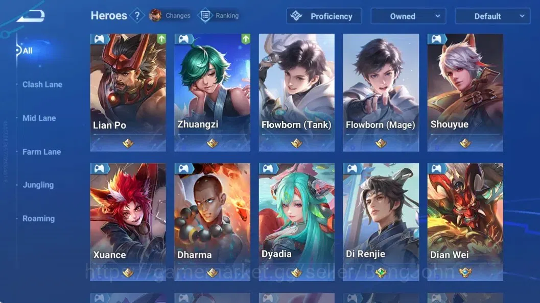 Honor of Kings Accounts Global|29H 13S|Legend [Dian Wei]|Limited [Daji]|Ep image 10
