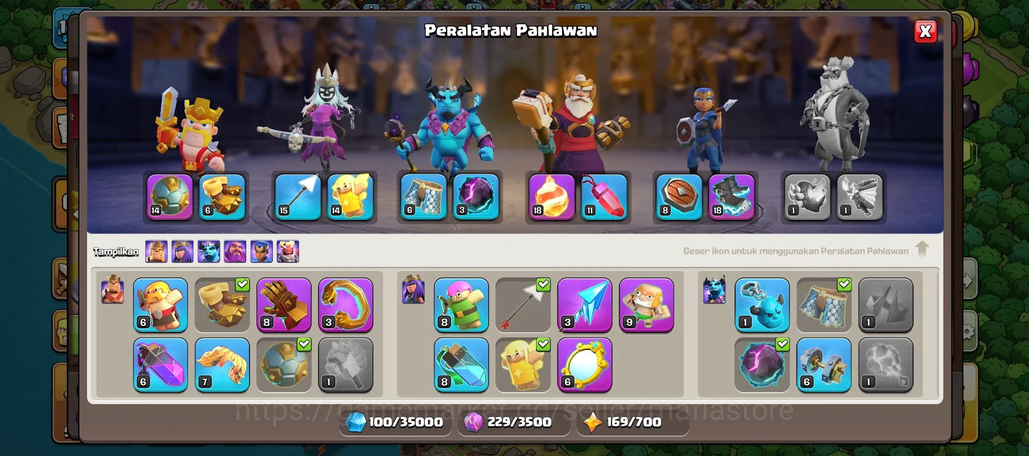 Clash of Clans Accounts TH16 Max Witch Lvl 18 Global #27, AQ 75 BK 70 GW 5 image 13