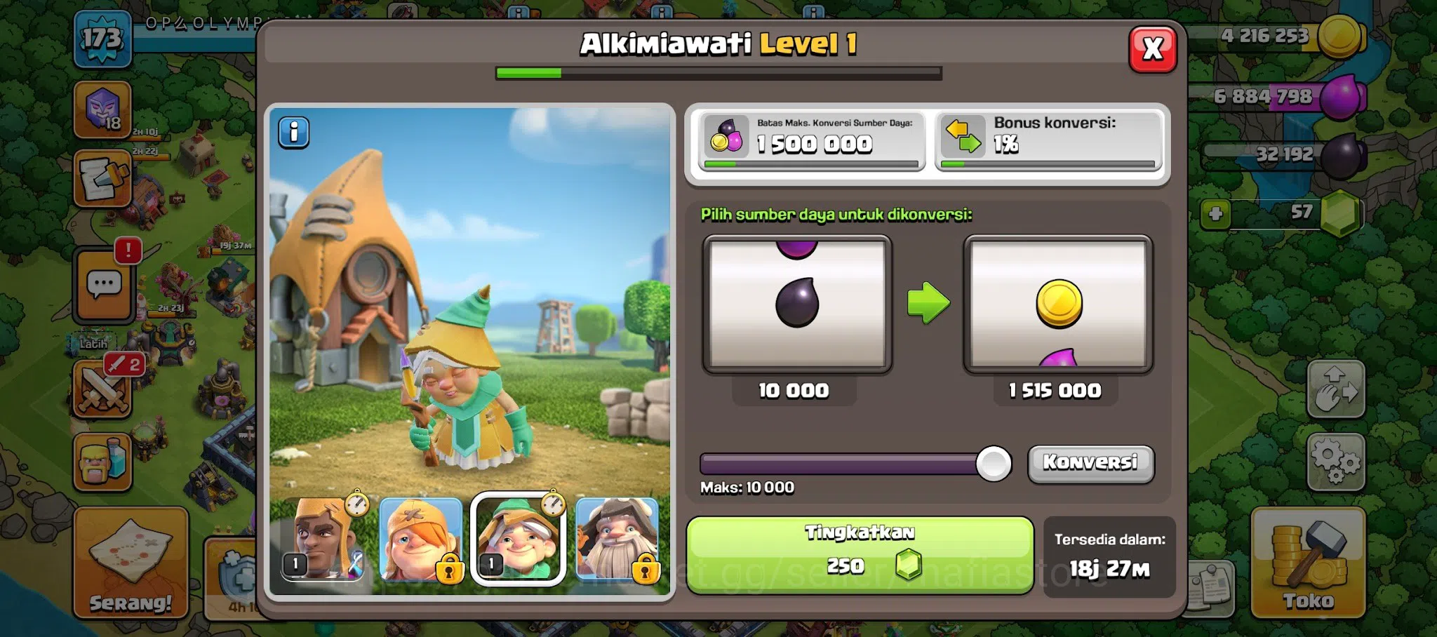 Clash of Clans Accounts TH16 Max Witch Lvl 18 Global #27, AQ 75 BK 70 GW 5 image 15