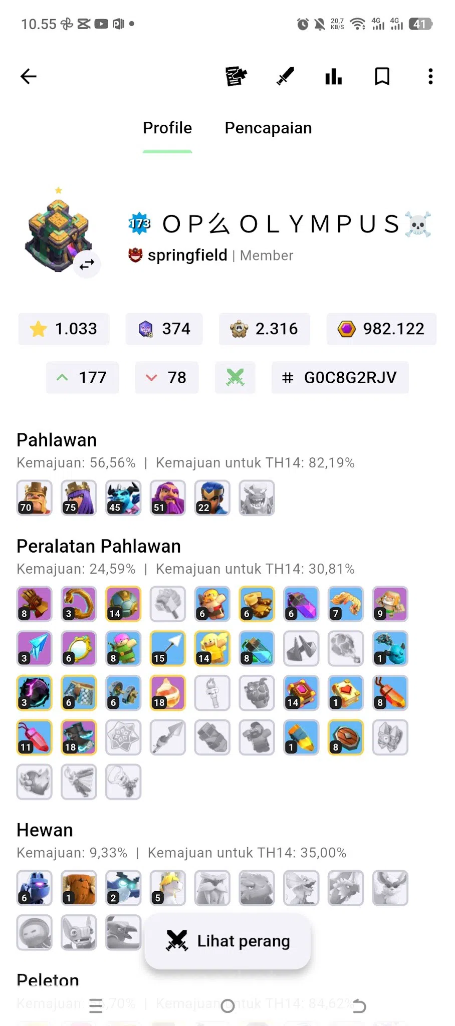 Clash of Clans Accounts TH16 Max Witch Lvl 18 Global #27, AQ 75 BK 70 GW 5 image 19