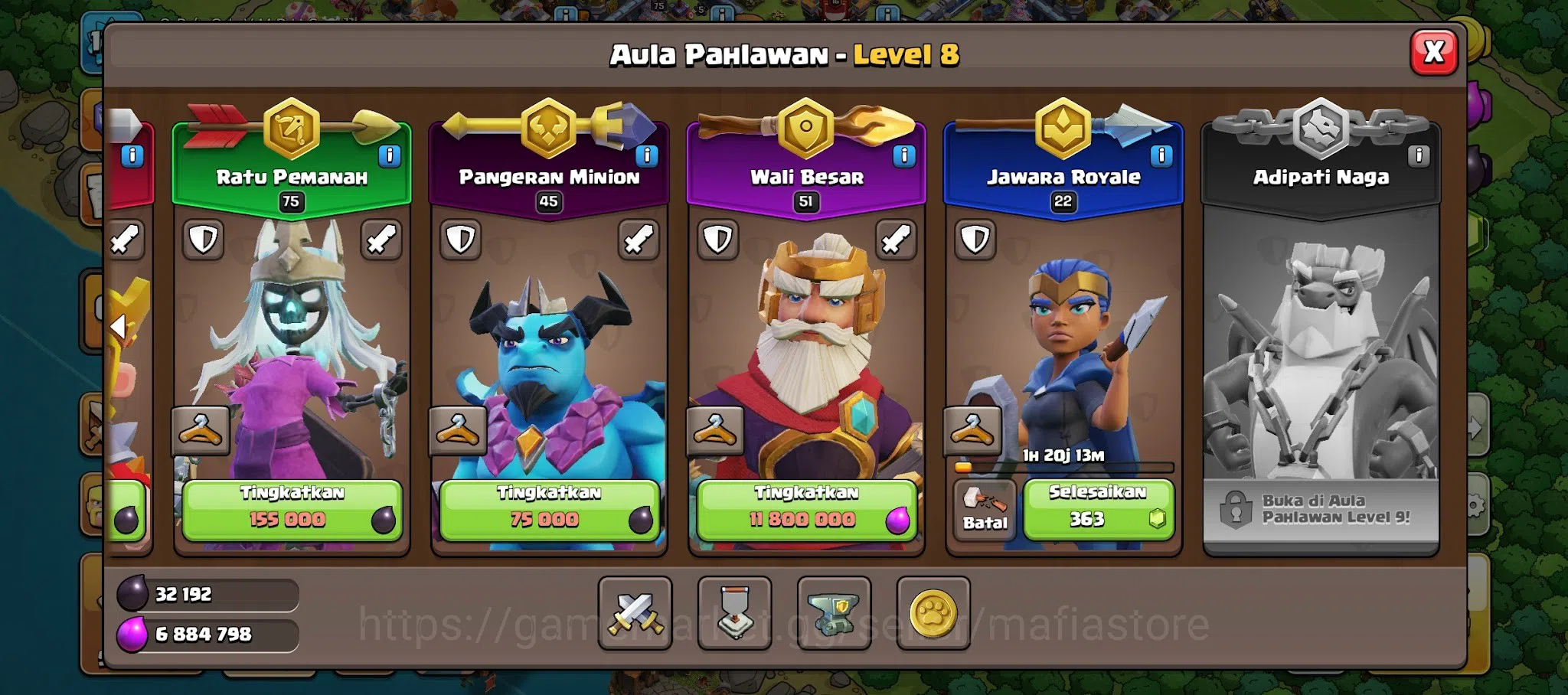Clash of Clans Accounts TH16 Max Witch Lvl 18 Global #27, AQ 75 BK 70 GW 5 image 7
