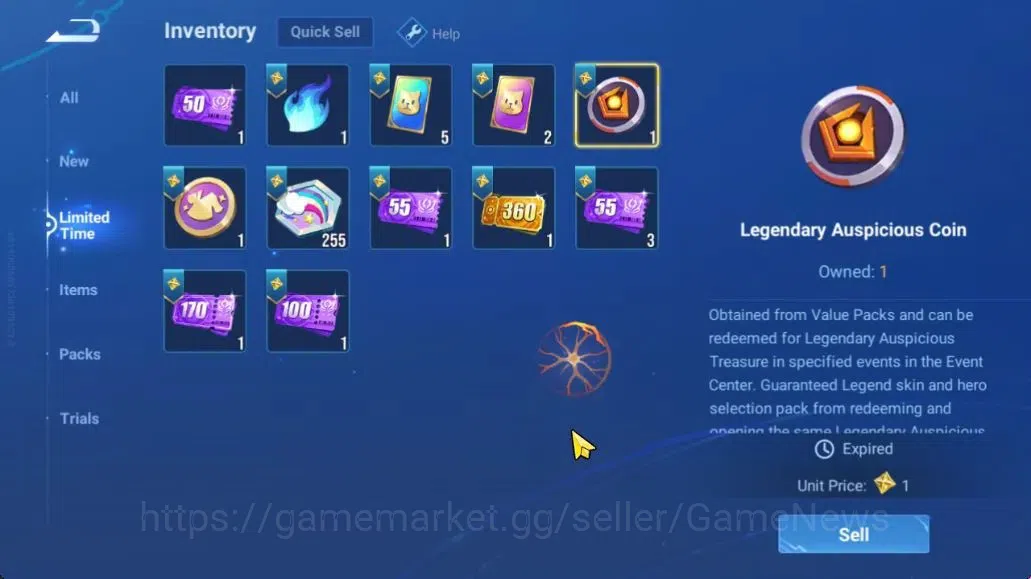 Honor of Kings Accounts Hero111 Skin75|Blessed Luban No.7,Sanxingdui Hou Y image 14