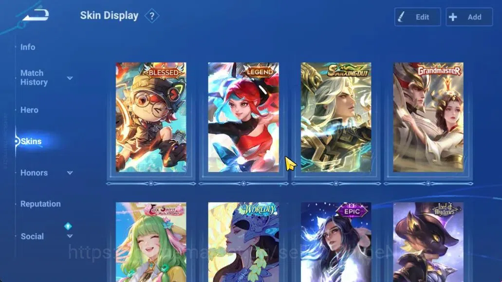 Honor of Kings Accounts Hero111 Skin75|Blessed Luban No.7,Sanxingdui Hou Y image 3