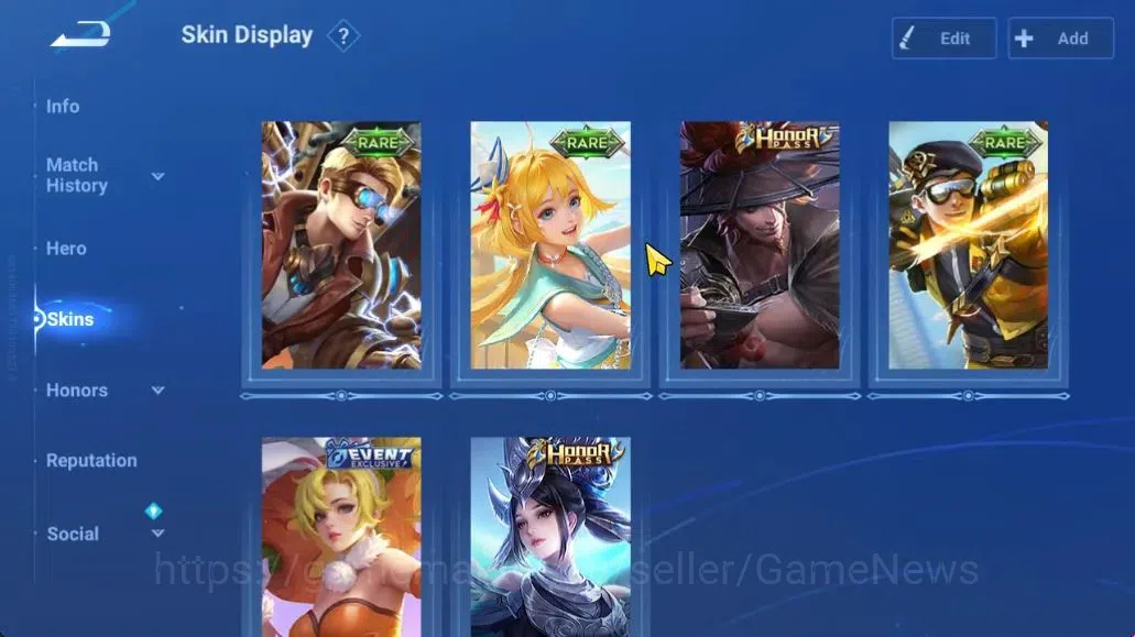 Honor of Kings Accounts Hero111 Skin75|Blessed Luban No.7,Sanxingdui Hou Y image 6