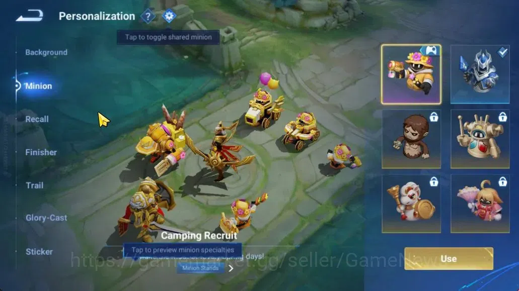 Honor of Kings Accounts Hero111 Skin75|Blessed Luban No.7,Sanxingdui Hou Y image 8