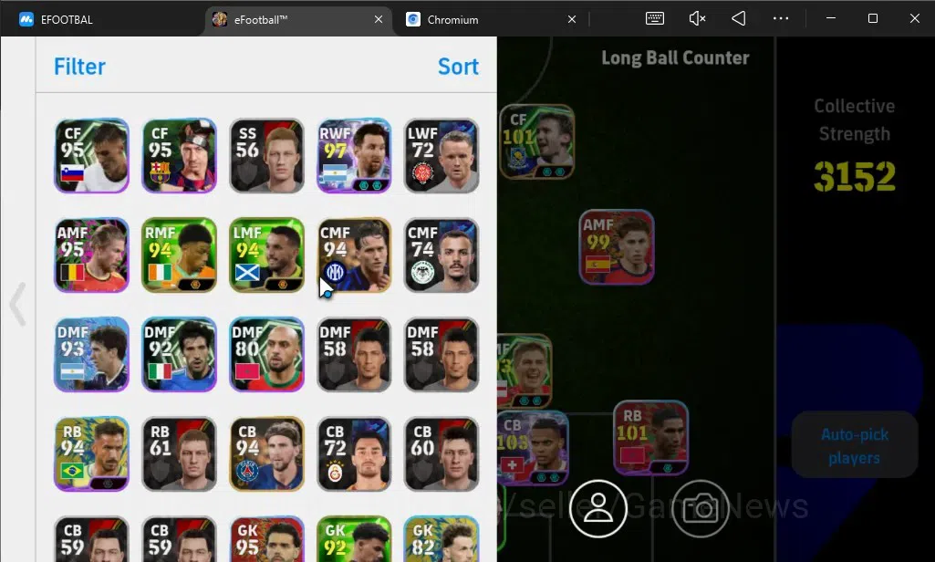 eFootball Accounts Android|Epic Luis Figo,Didier Drogba,Steven Gerrar image 2