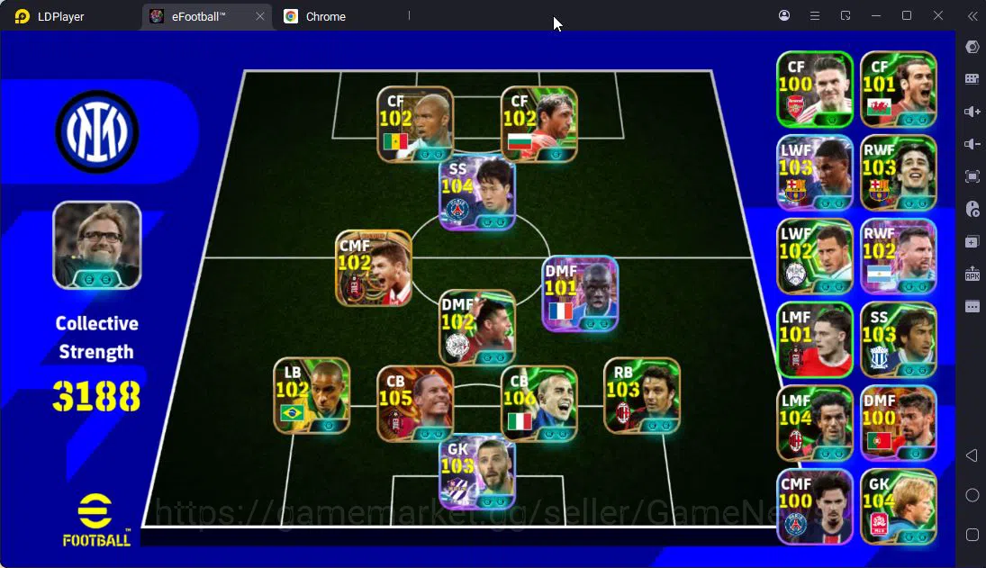 eFootball Accounts Mobile|BigTime(Steven Gerrard,Virgil Van Dijk),GK image 1