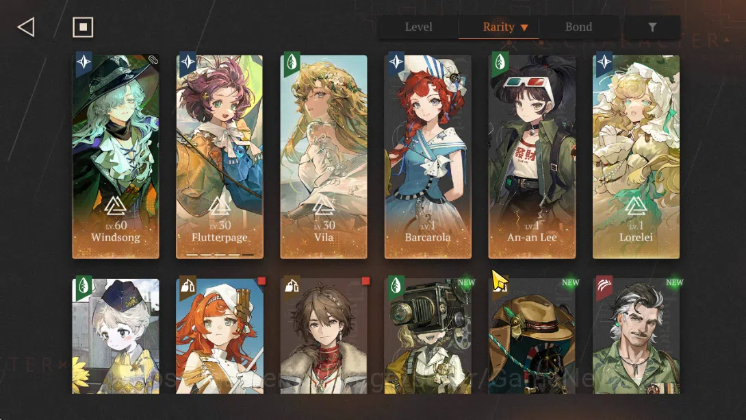 Reverse: 1999 Accounts GLOBAL|Starter|Lv31|5*6Crew|Windsong+Psy,Flutterpa image 3