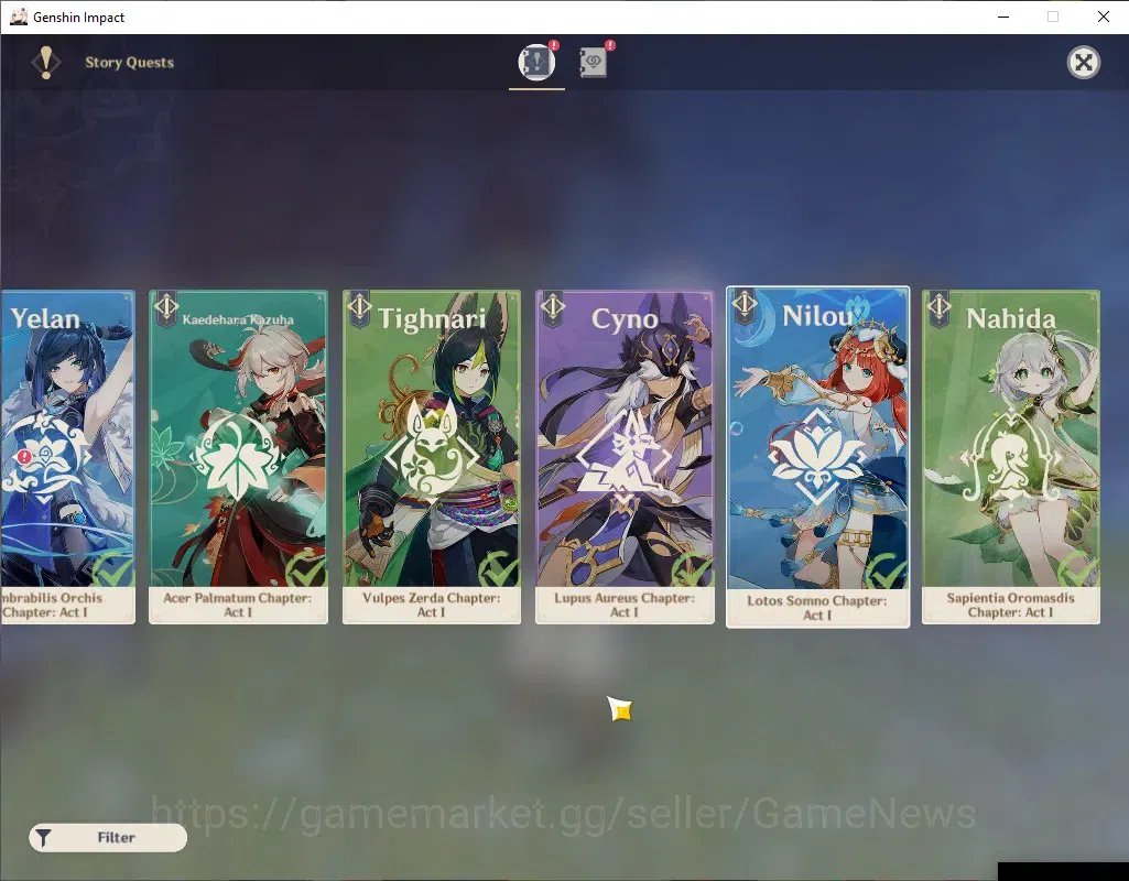 Genshin Impact Accounts ASIA|AR 55|5 Limited + 3(*5 Weapon)|Ayato+Signatur image 19