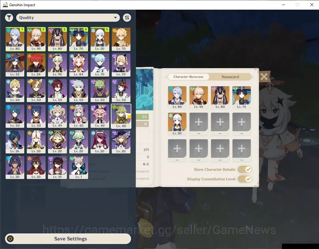 Genshin Impact Accounts ASIA|AR 55|5 Limited + 3(*5 Weapon)|Ayato+Signatur image 2