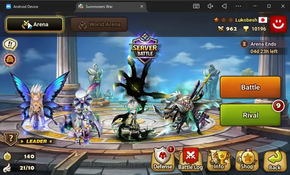 Summoners War: Sky Arena Accounts GLOBAL Lv100|3 LD[Benedict,Shun,Kuvarci]|43 Total  image 9
